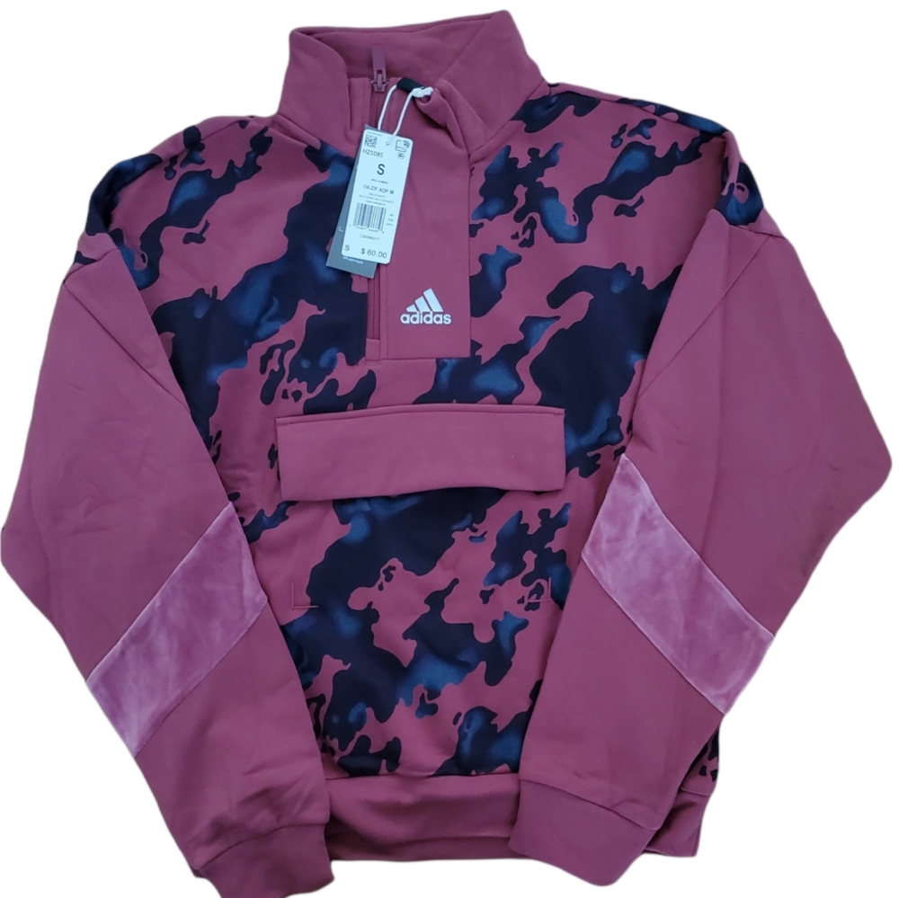 Adidas 1/4 zip sweatshirt